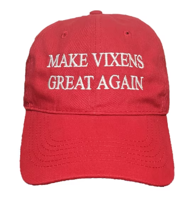Make Vixens Great Again hat image