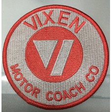 Vixen Motor Coach Embroidered Patch